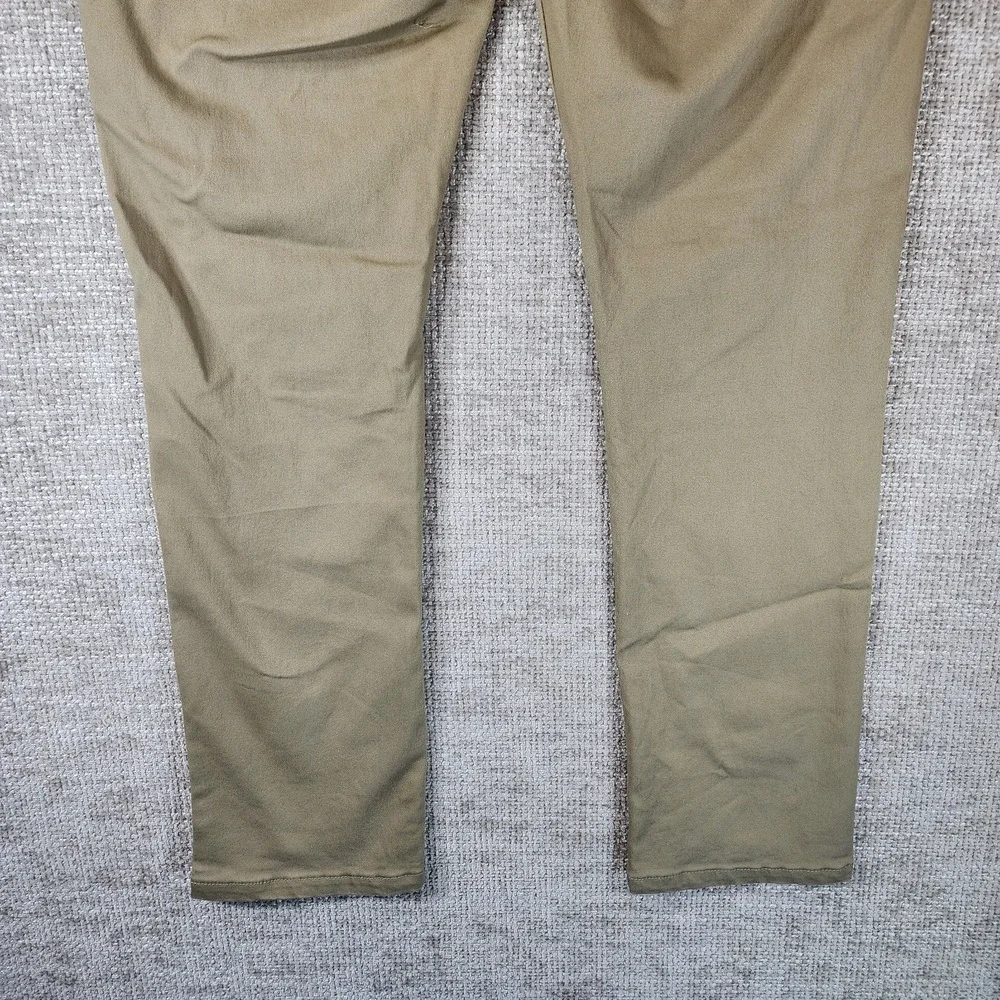 Fried Denim‎ Slim Fit Chino Pants Mens 36x32 Tan Stretch Modern Casual Trousers